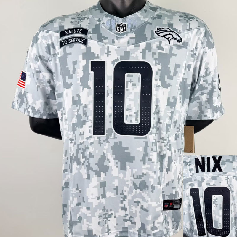 NIX #10 Men's Denver Broncos NFL Jersey