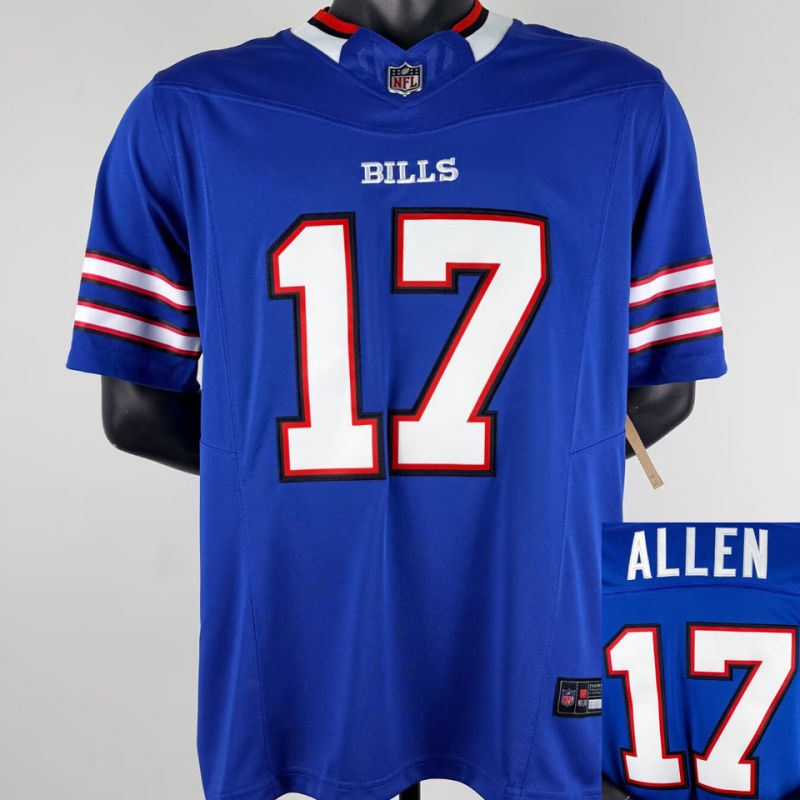 ALLEN #17 Men's Buffalo Bills NFL Jersey