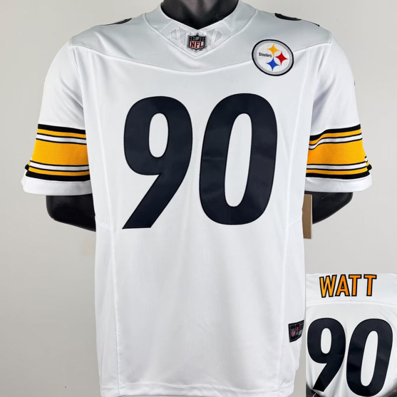 WATT #90 Men's Pittsburgh Steelers NFL Jersey