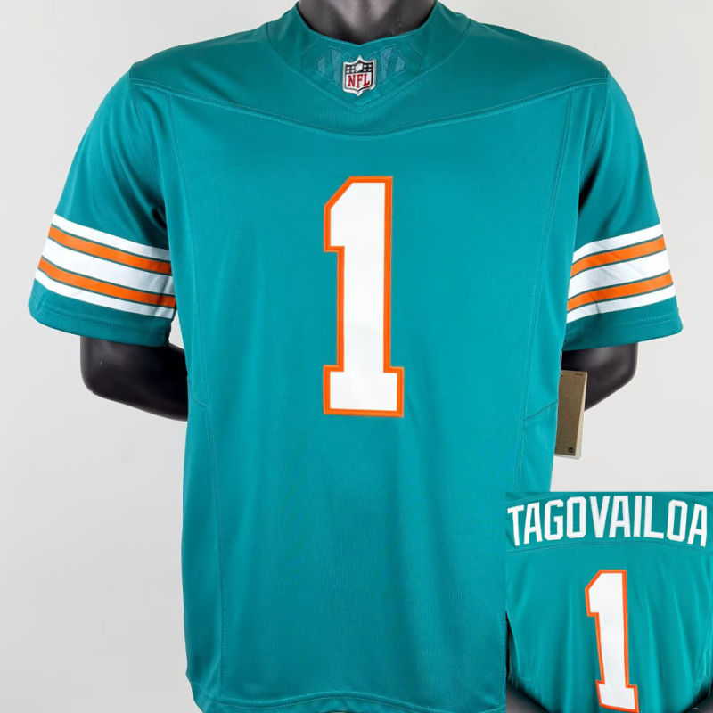 TAGOVAILOA #1 Men's Miami Dolphins NFL Jersey