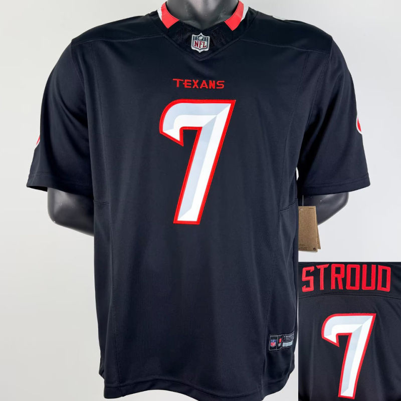 STROUD #7 Men's Houston Texans NFL Jersey