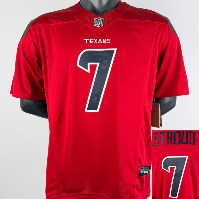 STROUD #7 Men's Houston Texans NFL Jersey