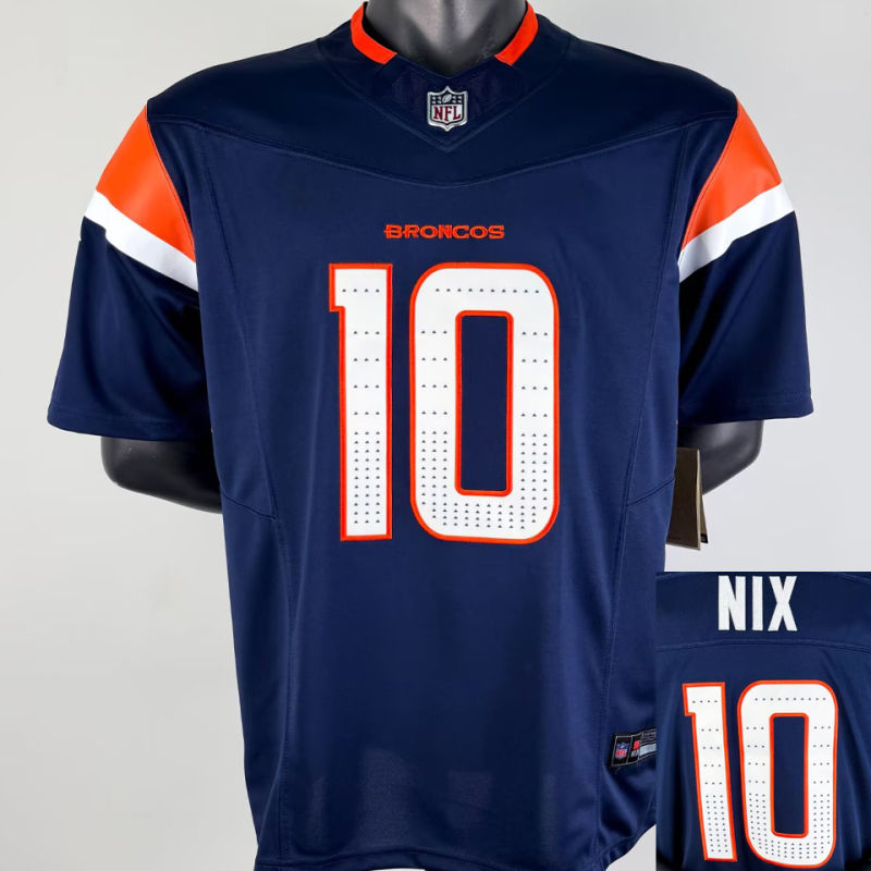 NIX #10 Men's Denver Broncos NFL Jersey