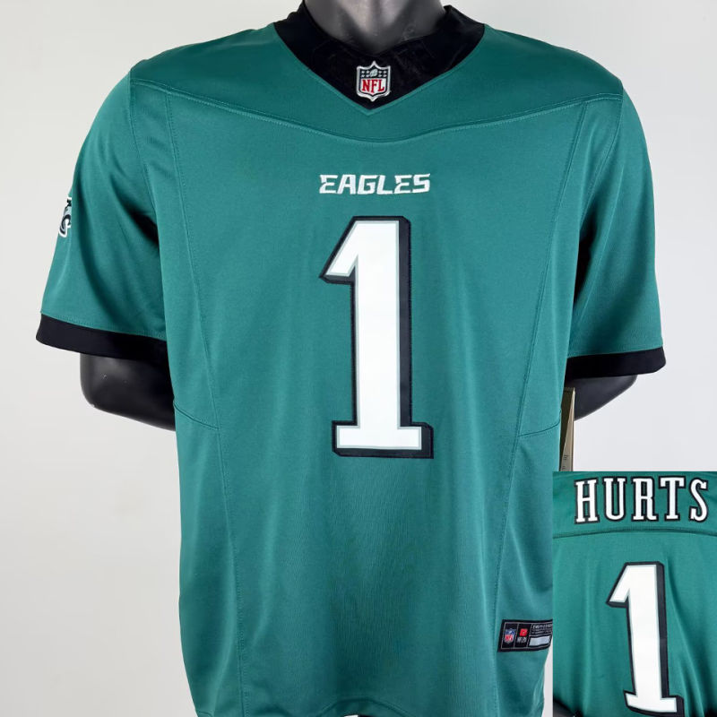 HURTS #1 Men's Philadelphia Eagles NFL Jersey