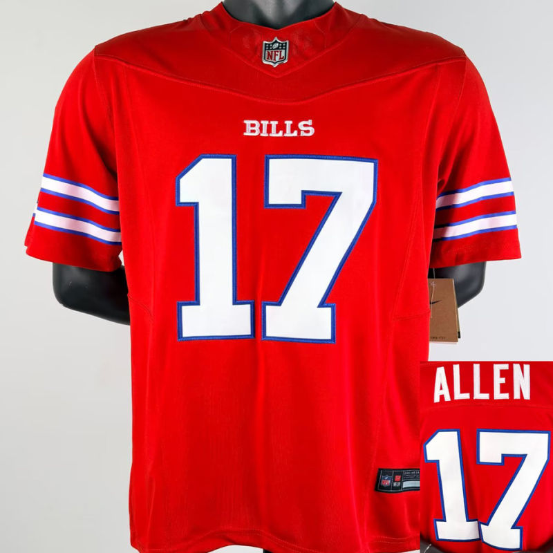 ALLEN #17 Men's Buffalo Bills NFL Jersey