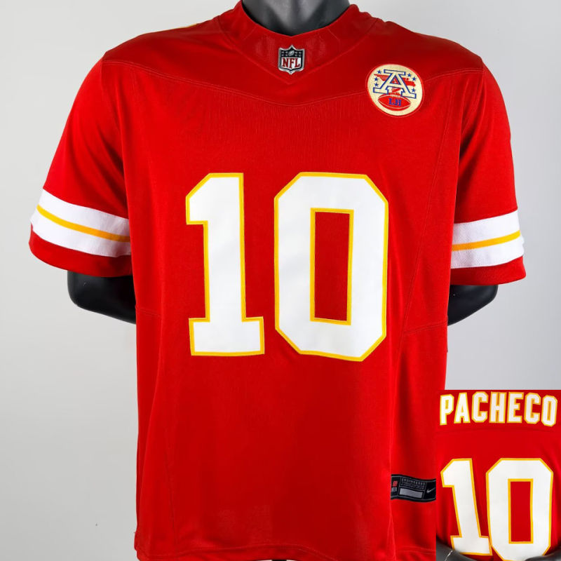 PACHECO #10 Men's Kansas City Chiefs NFL Jersey