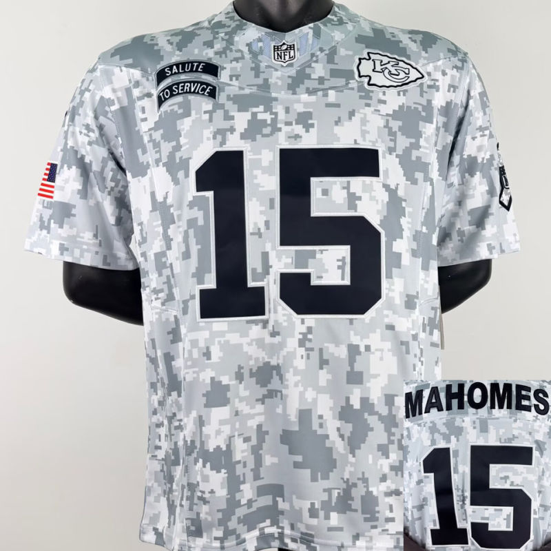 MAHOMES #15 Men's Kansas City Chiefs NFL Jersey