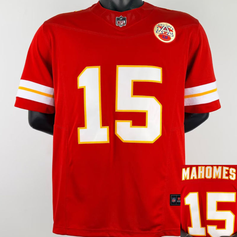 MAHOMES #15 Men's Kansas City Chiefs NFL Jersey