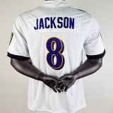 Copy JACKSON #8 Men's Baltimore Ravens NFL Jersey 乌鸦