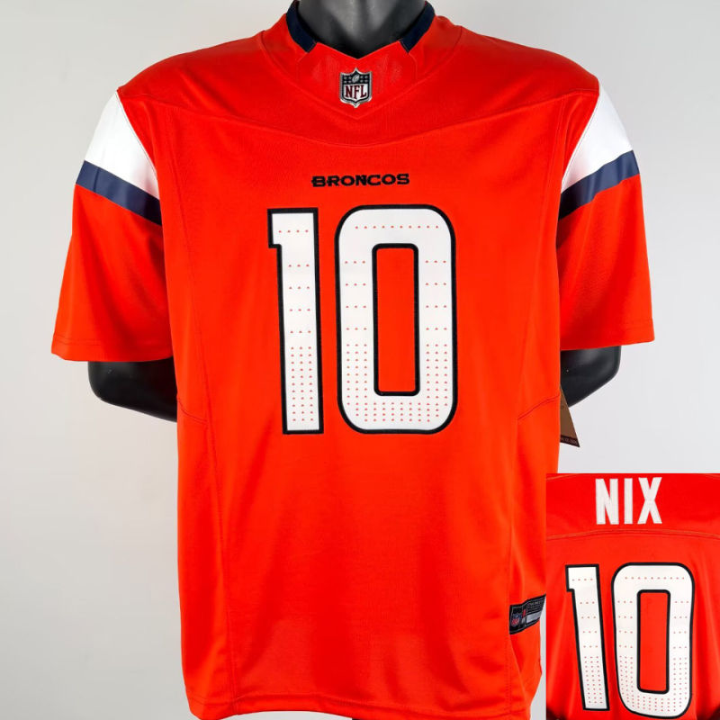 NIX #10 Men's Denver Broncos NFL Jersey