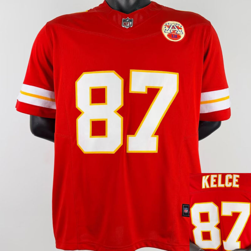 KELCE #87 Men's Kansas City Chiefs NFL Jersey