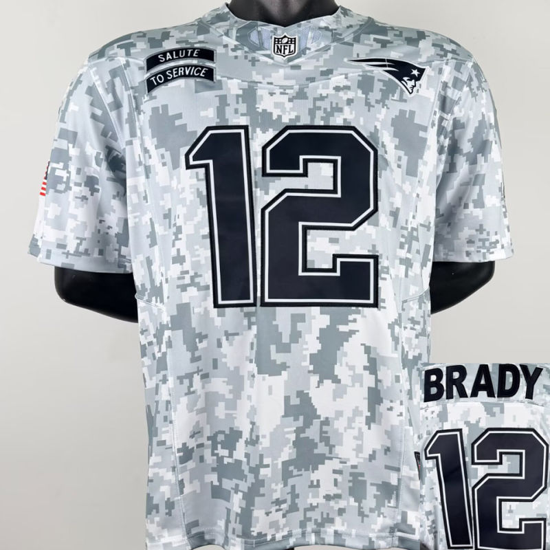 BRADY #12 Men's New England Patriots NFL Jersey