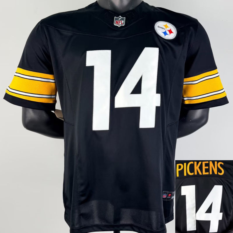 PICKENS #14 Men's Pittsburgh Steelers NFL Jersey