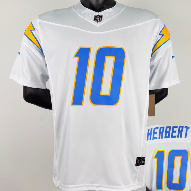 HERBERT #10 Men's Los Angeles Chargers NFL Jersey