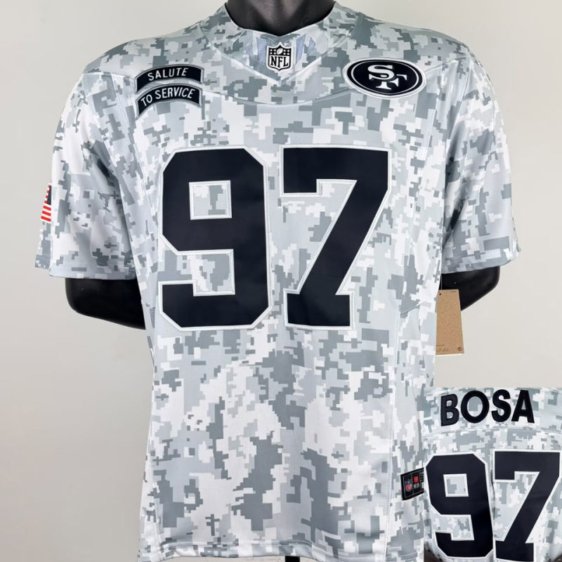 BOSA #97 Men's San Francisco 49ers NFL Jersey #49