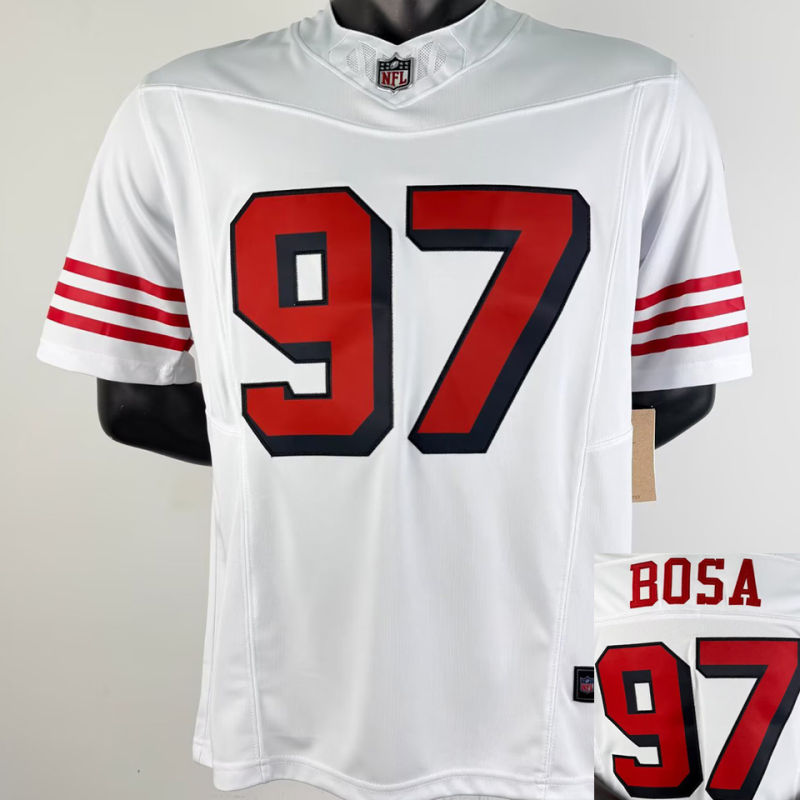 BOSA #97 Men's San Francisco 49ers NFL Jersey #49