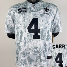 CARR # 4 Men's New Orleans Saints NFL Jersey  圣徒