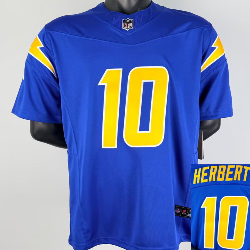 HERBERT #10 Men's Los Angeles Chargers NFL Jersey