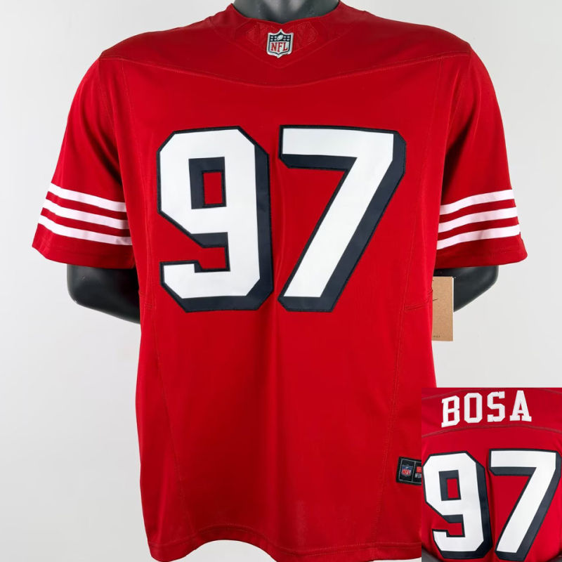 BOSA #97 Men's San Francisco 49ers NFL Jersey #49