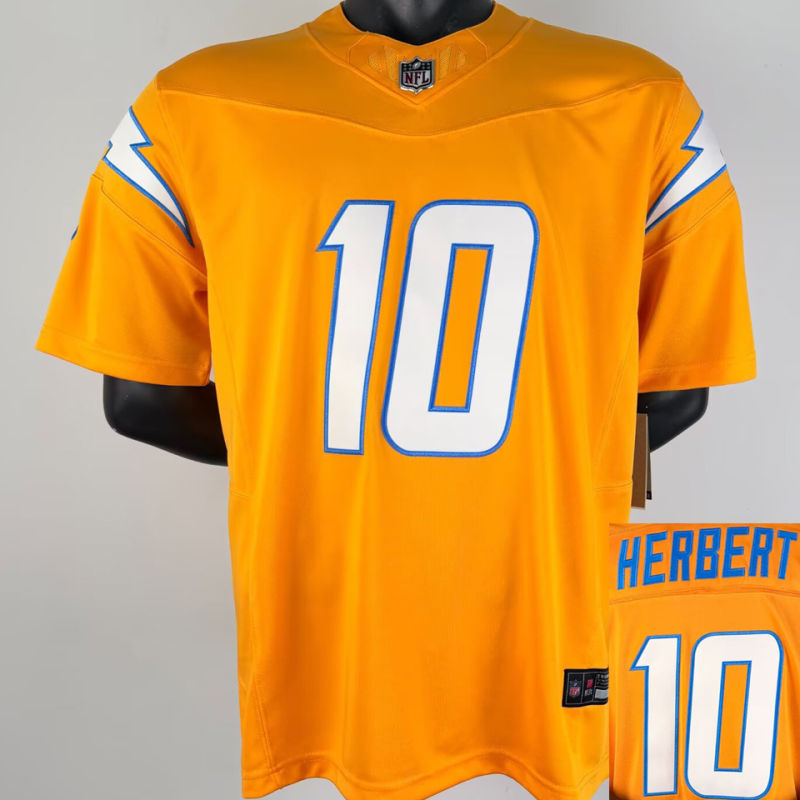 HERBERT #10 Men's Los Angeles Chargers NFL Jersey