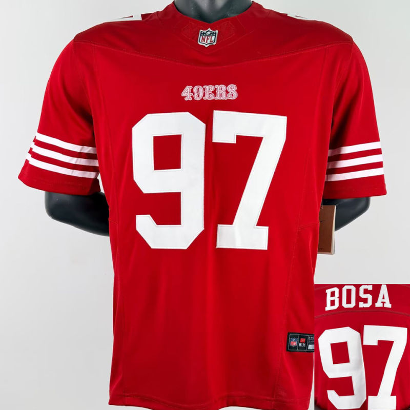 BOSA #97 Men's San Francisco 49ers NFL Jersey #49