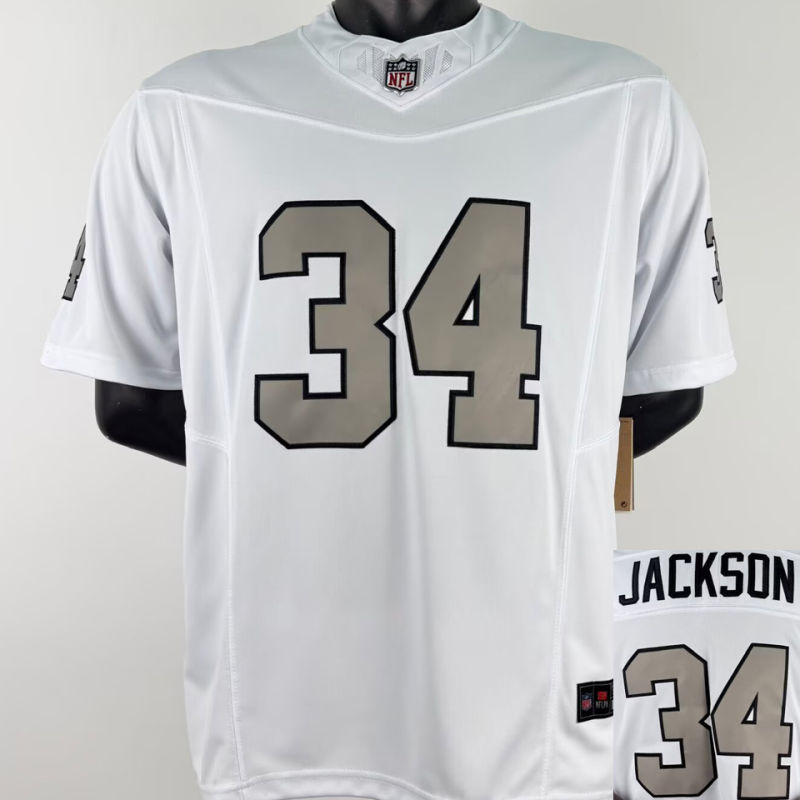 JACKSON #34 Men's Las Vegas Raiders NFL Jersey