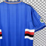 2000/2001 Sampdoria Home Retro Soccer Jersey