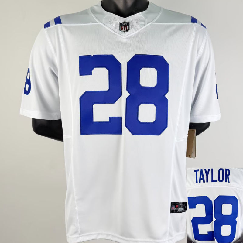 TAYLOR #28 Men's Indianapolis Colts NFL Jersey