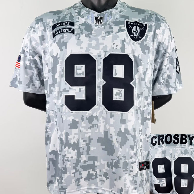 CROSBY #98 Men's Las Vegas Raiders NFL Jersey