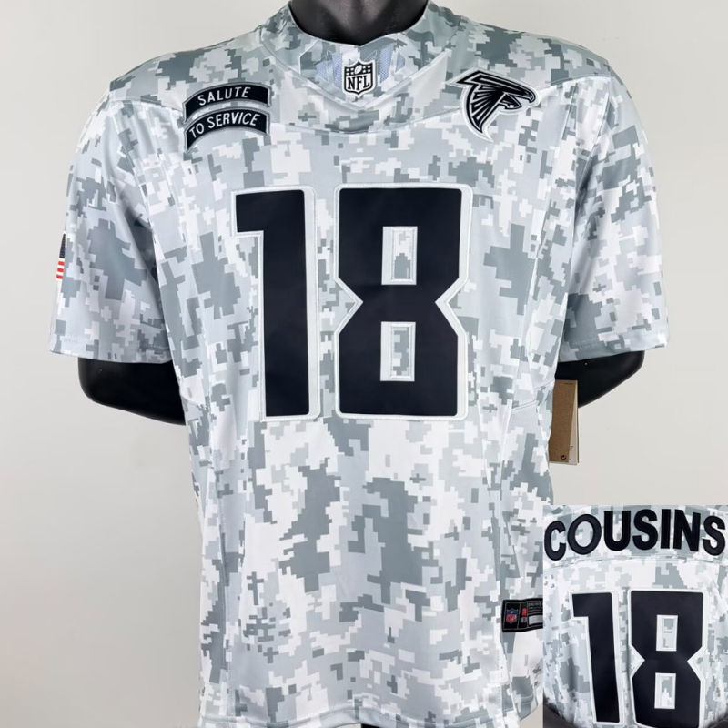 COUSINS #18 Men's Atlanta Falcons NFL Jersey