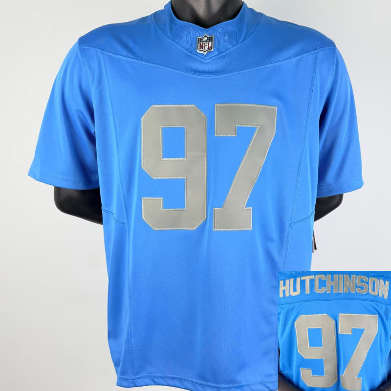 HUTCHINSON #97 Men's Detroit Lions NFL Jersey
