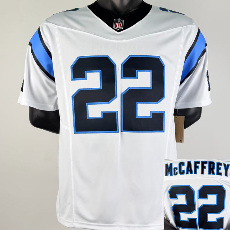 McCAFFREY #22 Men's Carolina Panthers NFL Jersey