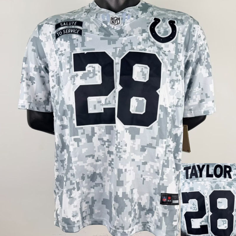 TAYLOR #28 Men's Indianapolis Colts NFL Jersey