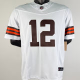 SANDERS #12 Men's Cleveland Browns NFL Jersey 布朗