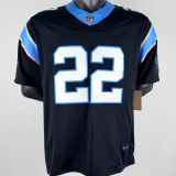 McCAFFREY #22 Men's Carolina Panthers NFL Jersey 黑豹