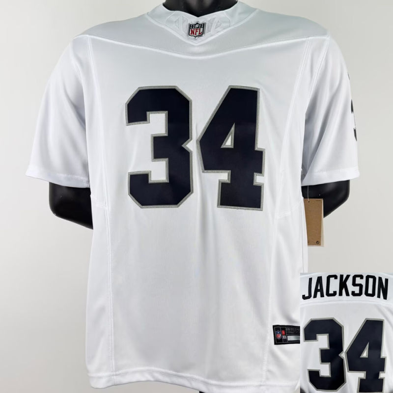 JACKSON #34 Men's Las Vegas Raiders NFL Jersey