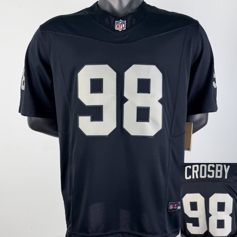 CROSBY #98 Men's Las Vegas Raiders NFL Jersey