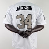 JACKSON #34 Men's Las Vegas Raiders NFL Jersey 突袭者