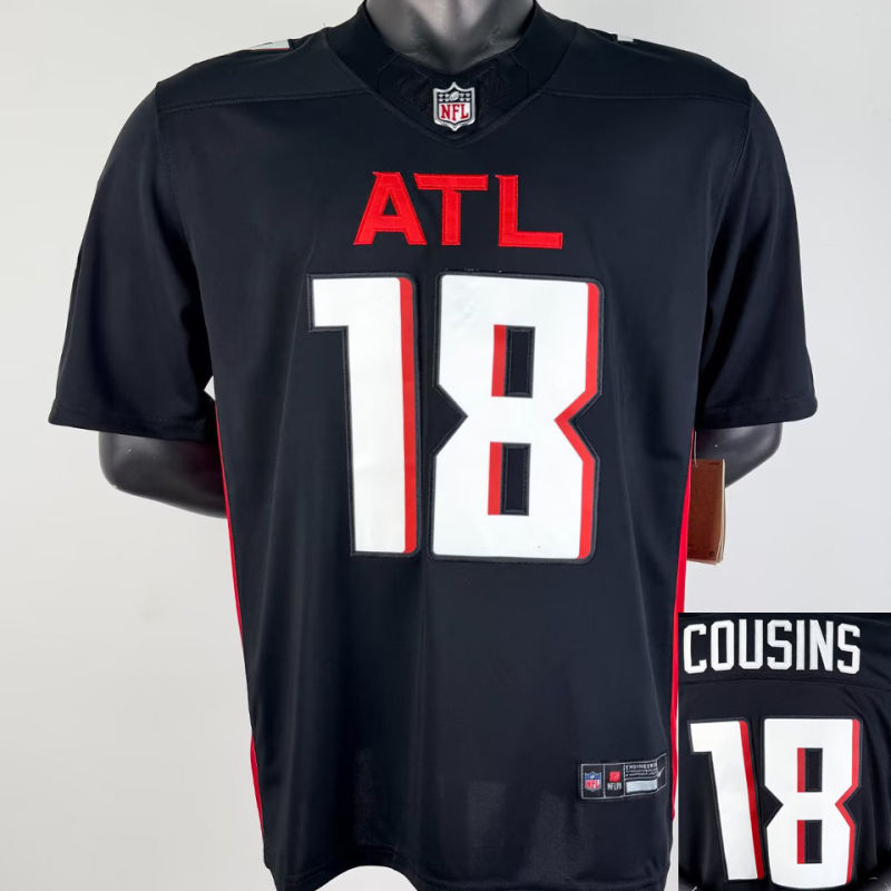 COUSINS #18 Men's Atlanta Falcons NFL Jersey