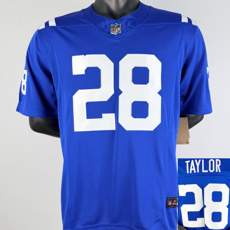 TAYLOR #28 Men's Indianapolis Colts NFL Jersey