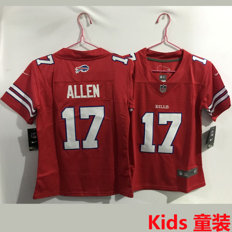 ALLEN #17 Buffalo Bills Kids NFL Jersey