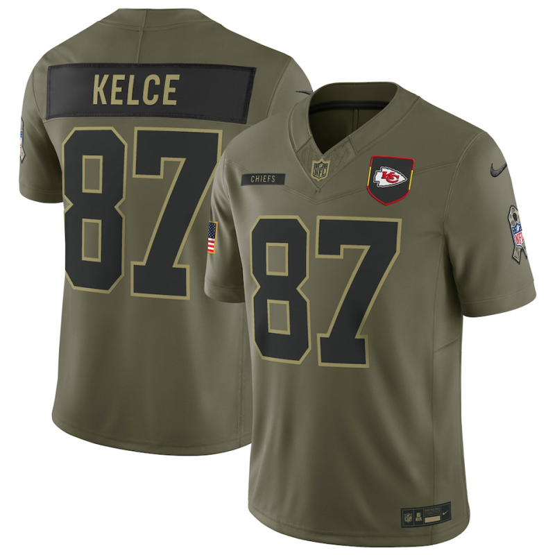 KELCE #87 Men's Kansas City Chiefs NFL Jersey