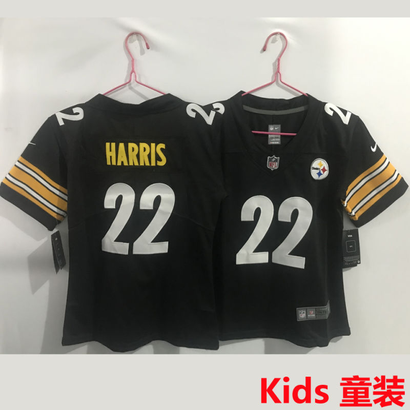 HARRIS #22 Pittsburgh Steelers Kids NFL Jersey