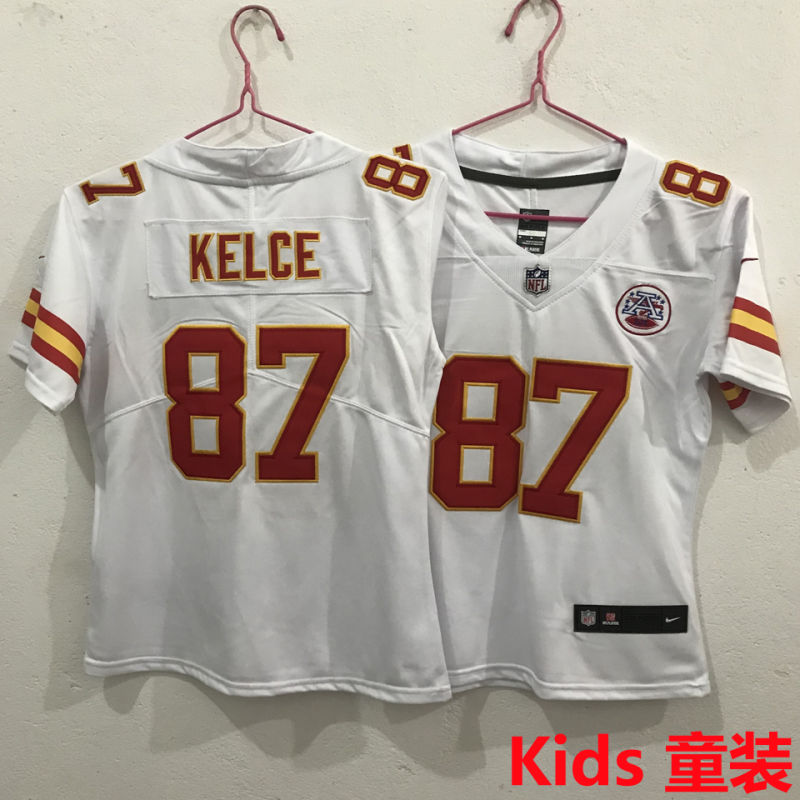 KELCE #87 Kansas City Chiefs Kids NFL Jersey