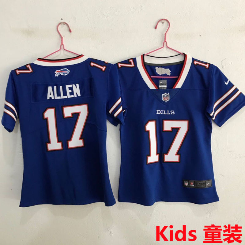 ALLEN #17 Buffalo Bills Kids NFL Jersey