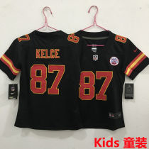 KELCE #87 Kansas City Chiefs Kids NFL Jersey 酋长