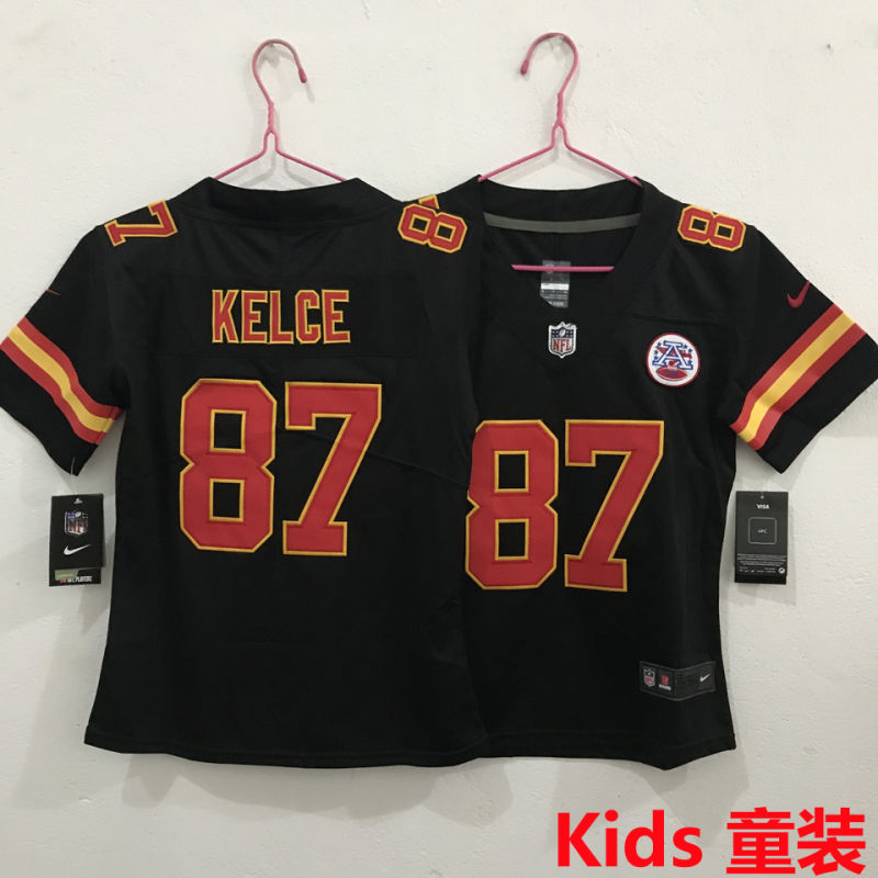 KELCE #87 Kansas City Chiefs Kids NFL Jersey