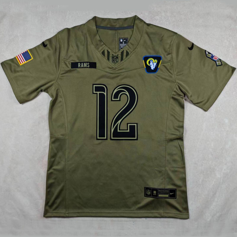 NACUA #12 Men's Los Angeles Rams NFL Jersey