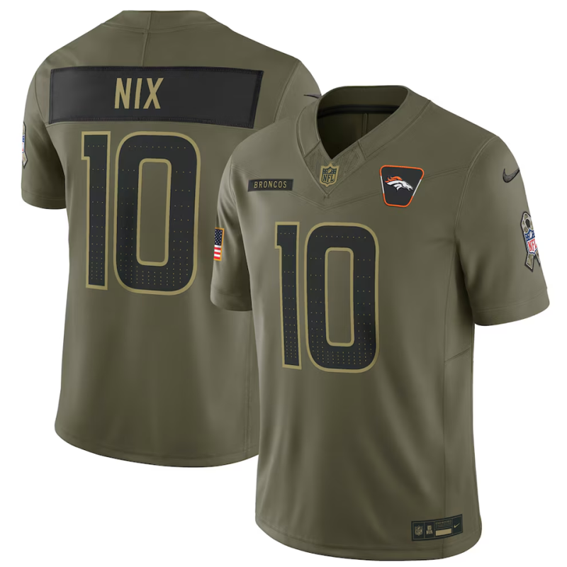 NIX #10 Men's Denver Broncos NFL Jersey