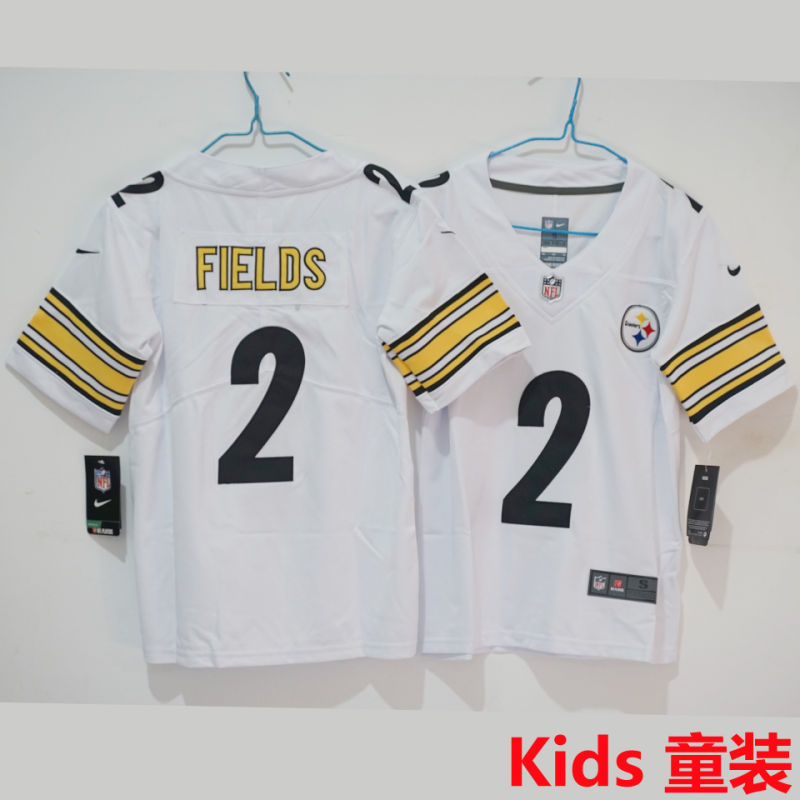 FIELDS #2 Pittsburgh Steelers Kids NFL Jersey